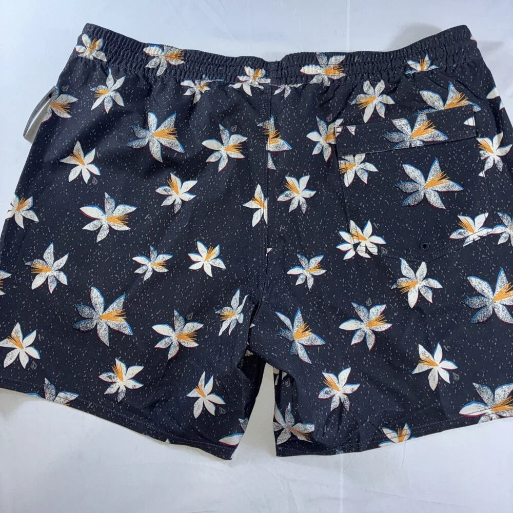 Volcom Manic Swim Trunks‎ Floral Pattern Men’s XXL NWT